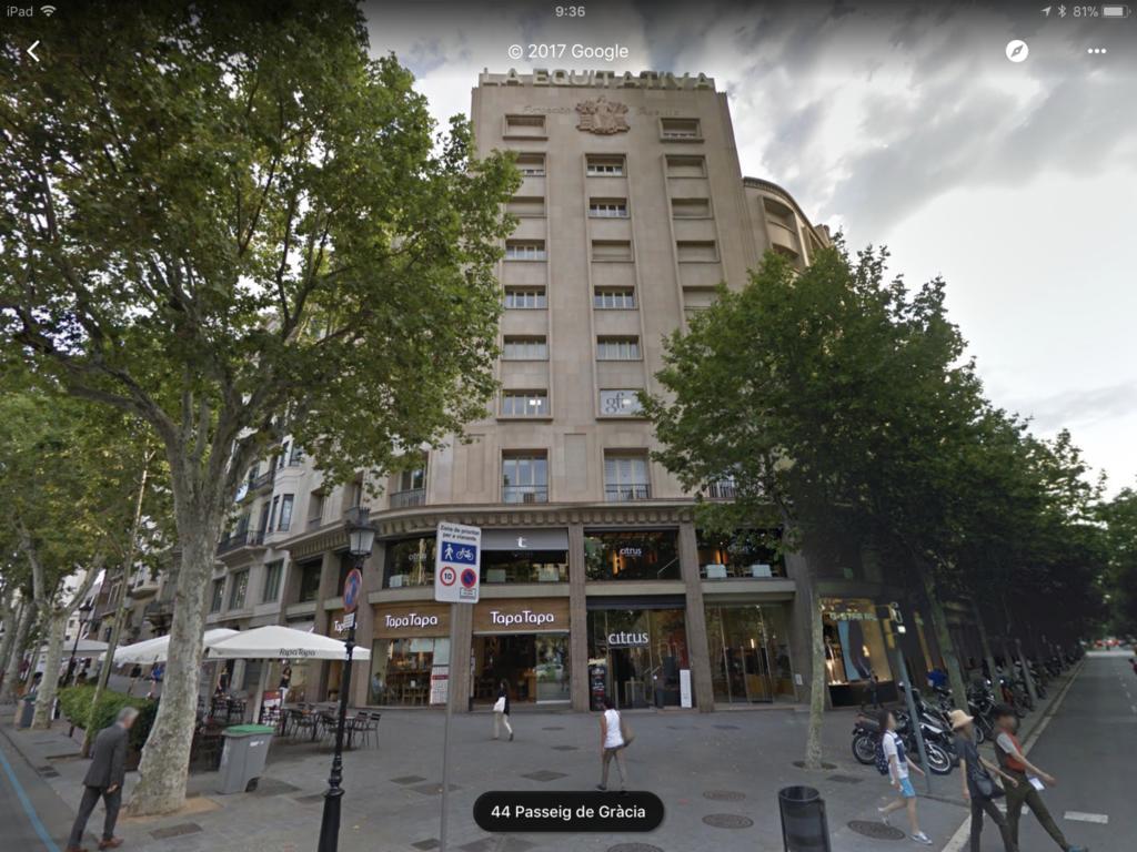 برشلونة Passeig De Gracia Apartment المظهر الخارجي الصورة